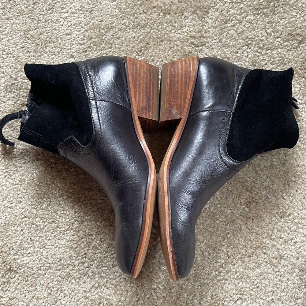 Frye Black Leather Rubie Boots - Picture 5 of 8